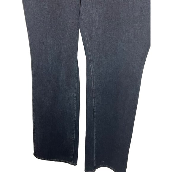 Coldwater Creek women’s size L 18 soft blue denim stretch zip two button four po - Picture 4 of 10